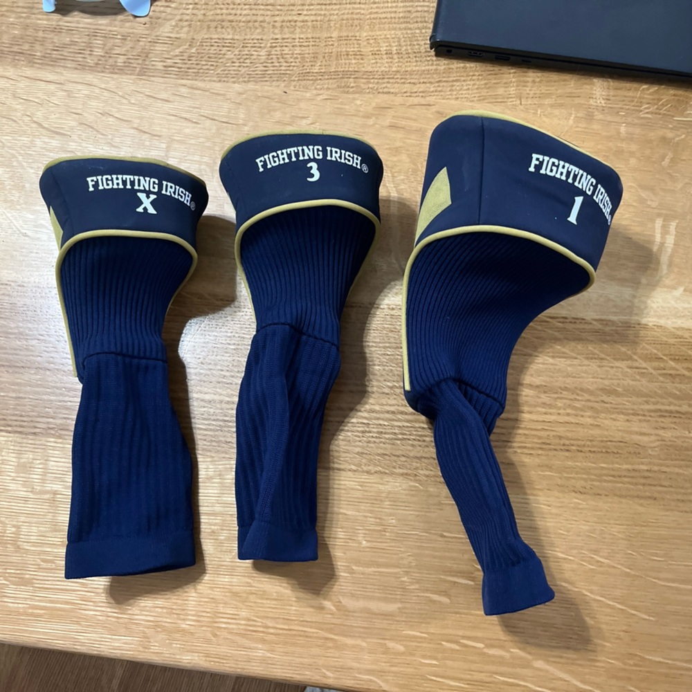Notre Dame Fightin' Irish Gold Covers 1, 3, X